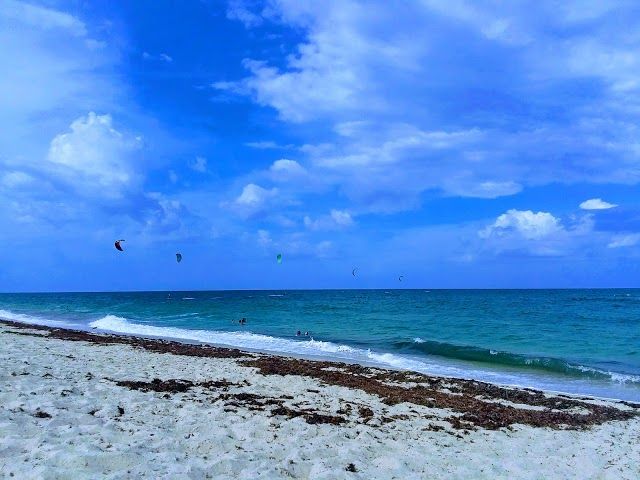 Plaża jeziora Worth